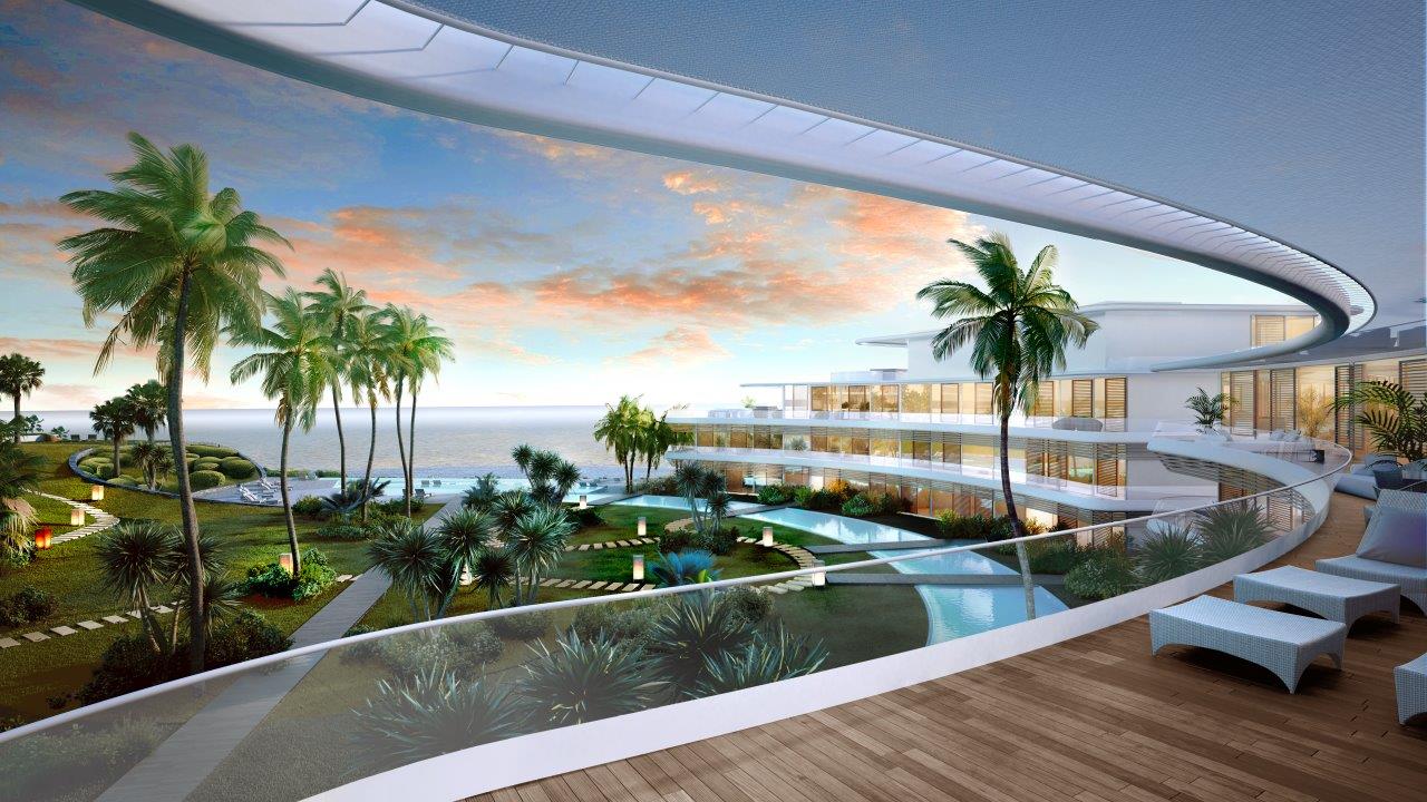Amazing new luxury homes first line beach Estepona