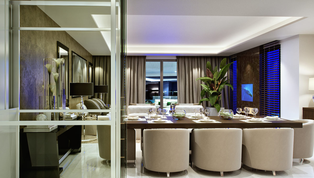 20-modern-project-apartments-in-the-golden-mile-salon ascensor living room lift